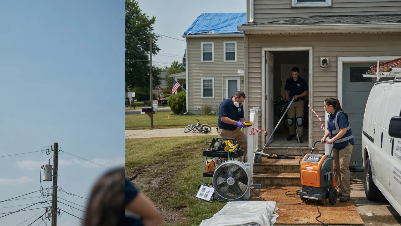 Water Damage Repair in Gays, IL near me